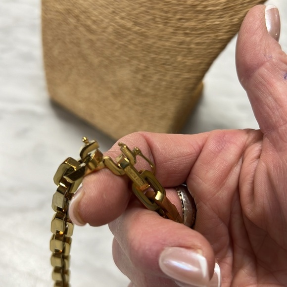 Eddie Borgo Supra Link Chain /necklace in Gold Bronze 17" Length - Picture 10 of 15